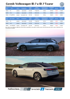 Volkswgen ID7 a- ID7 Tourer - cennik 01-2025-2